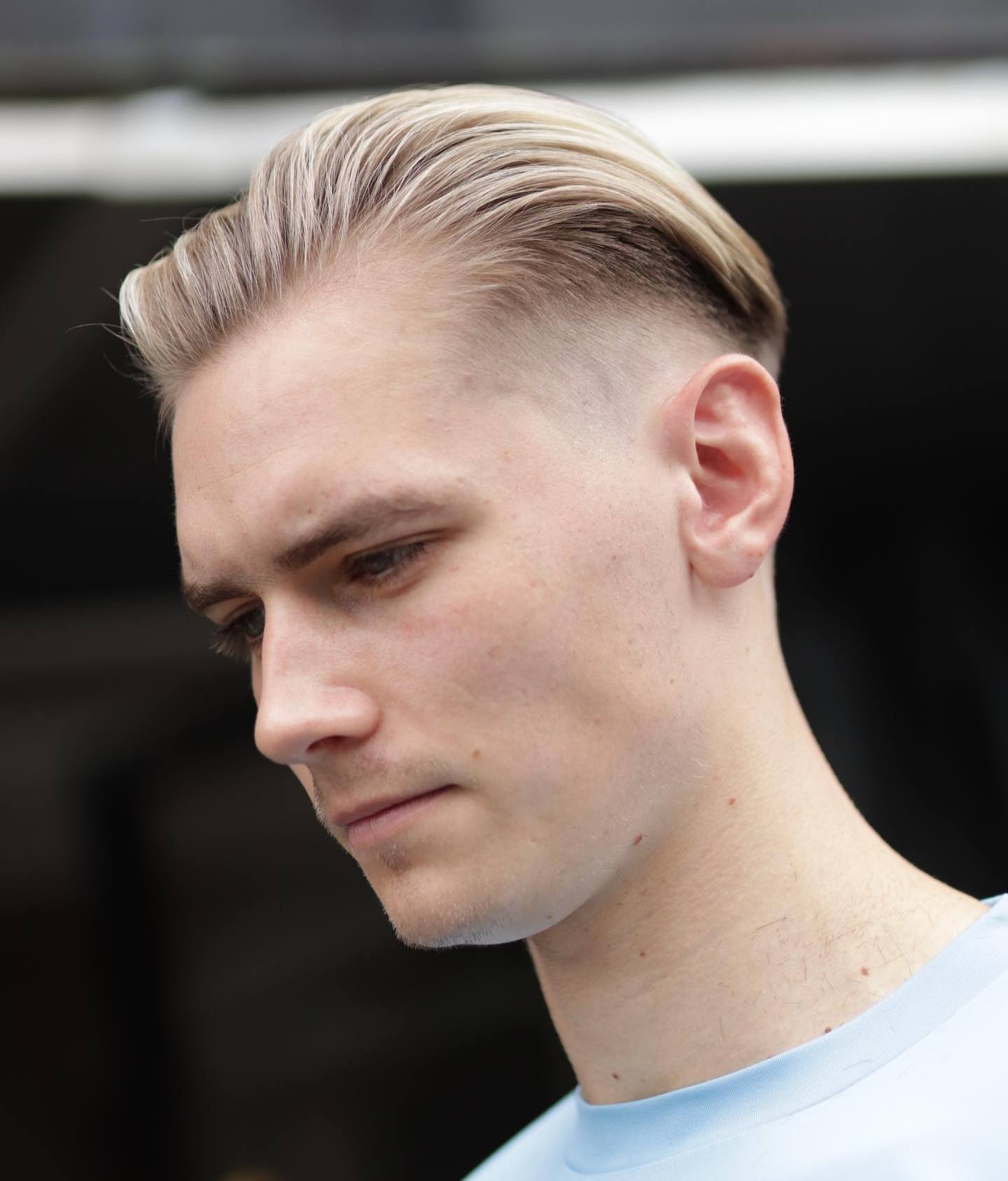 Long Top Short Sides Hairstyle for Guys