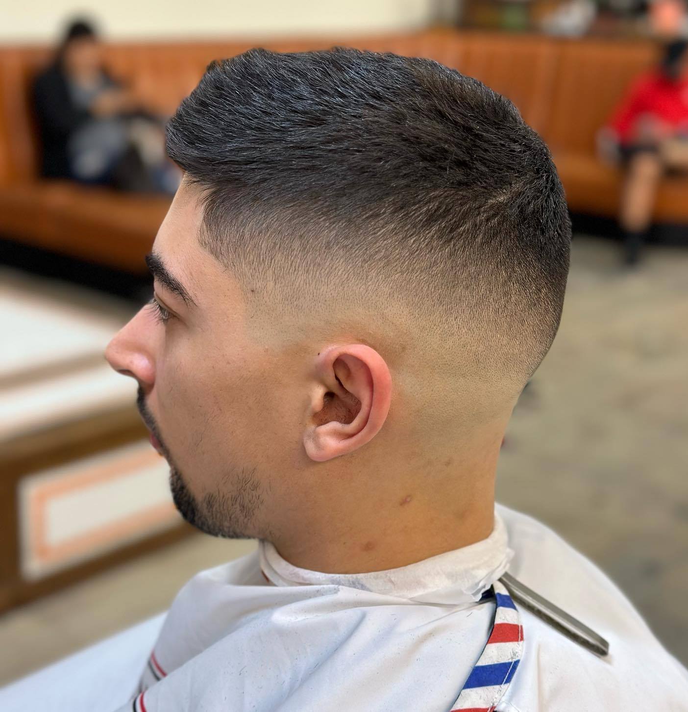 Men’s High Fade for Coarse Hair