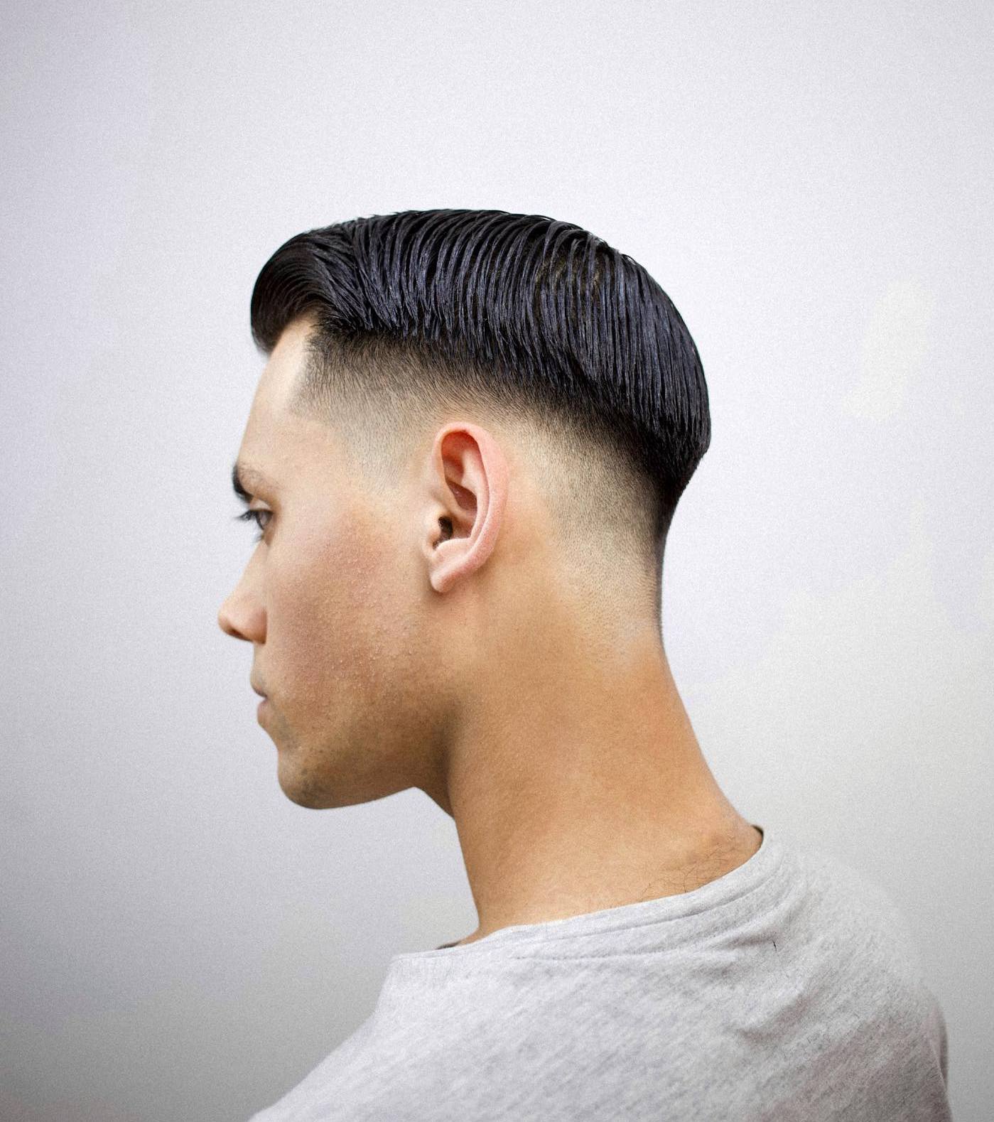 Men’s Modern Chiseled Mushroom Cut