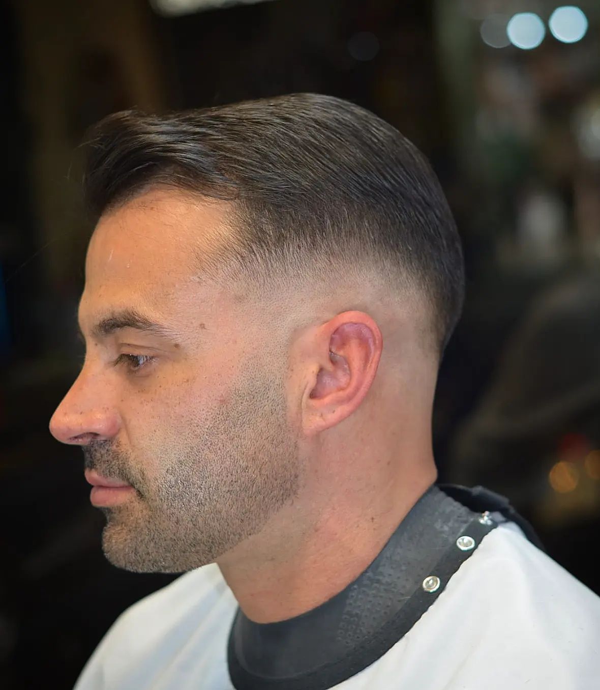 Sleek Blurry Fade for Fine Hair